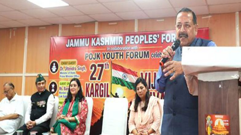 India News | India's Partition Was History's Biggest Blunder; Retrieval of PoJK the Only Pending Issue Between India and Pakistan: Jitendra Singh