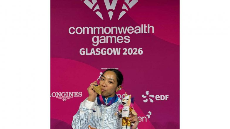 Sports News | President Murmu Congratulates Mirabai Chanu, Rishikanta Singh on CWG Medals