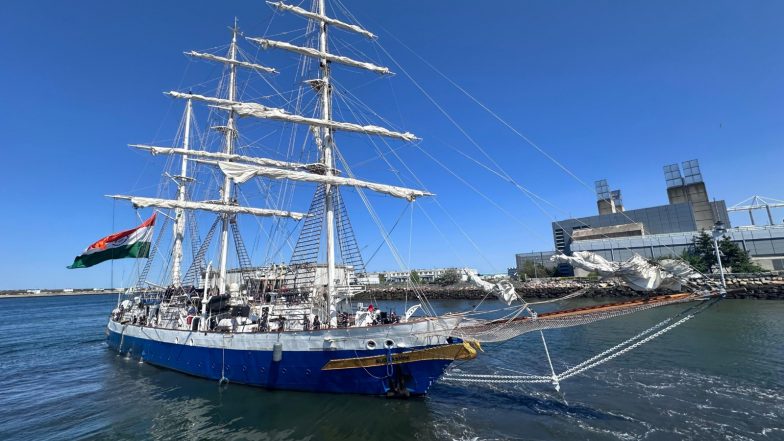 World News | INS Sudarshini Departs Boston for Portugal After Participating in SAIL 250 Celebrations