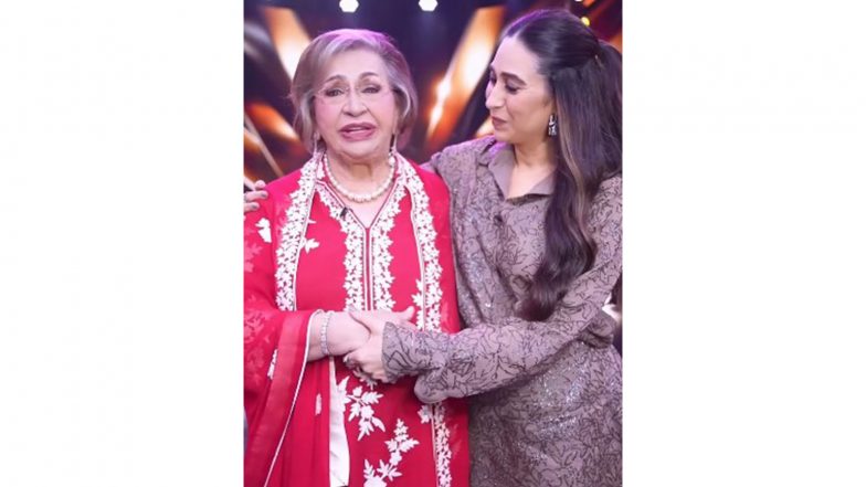 Entertainment News | Karisma Kapoor Reunites with Helen on Sets of 'India's Best Dancer'