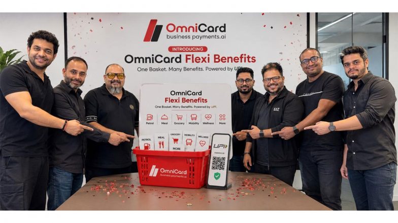 Business News | OmniCard Launches India's First Flexi Benefits Basket on UPI -- Employee Benefits Beyond Just Meals