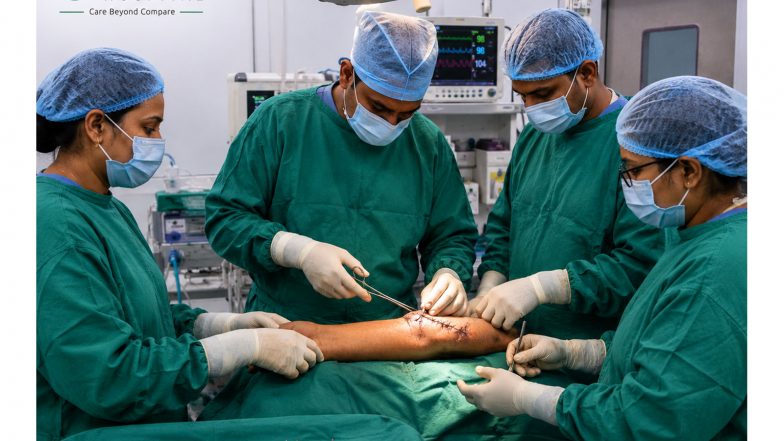 Business News | Emergency Limb-Saving Surgery Restores Hand Function in 35-Year-Old Patient at Prayag Hospital