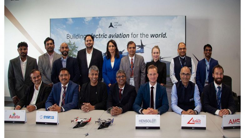 Business News | The EPlane Company Strengthens Its Supply Chain and Strategic Partnerships at Farnborough International Airshow 2026
