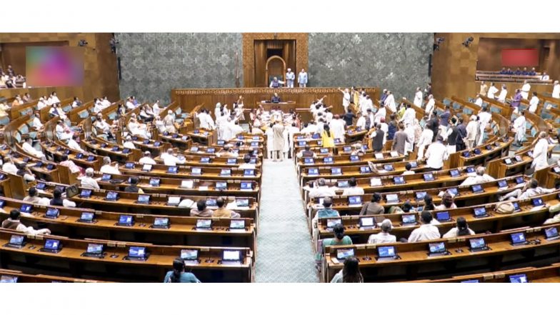 India News | Lok Sabha Adjourned Till 5 Pm, Speaker Birla Calls for Consensus on Anti-paper Leak Bill, Offers 6-hour Debate; RS Adjourned Till 3 Pm