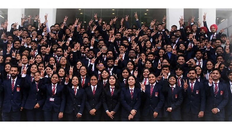 Business News | Chandigarh University MBA Students Secure 2,605 Job Offers from 300+ Leading MNCs in 2025 & 2026; 196 Students Receive Multiple Offers