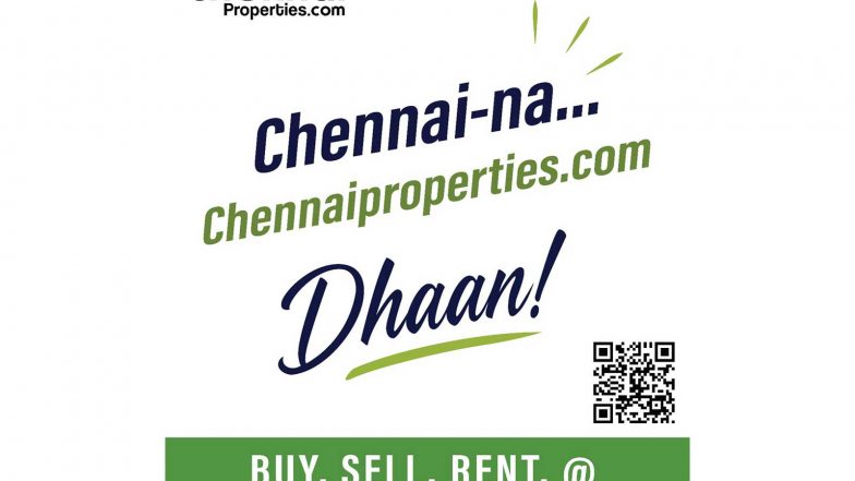 Business News | ChennaiProperties.com Launches 'Chennai-na... ChennaiProperties.com Dhaan' Campaign Celebrating the Spirit of Chennai