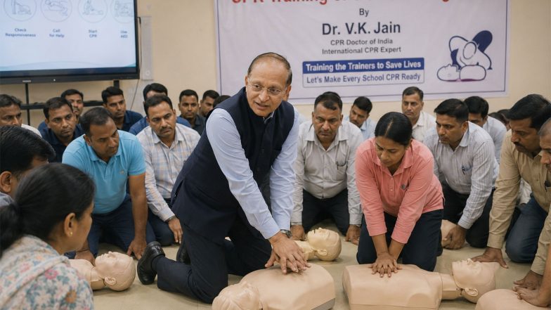 Business News | School-Based CPR Initiative in Sikar, Rajasthan Aims to Build 40 Crore CPR-Trained Citizens Towards Viksit Bharat 2047