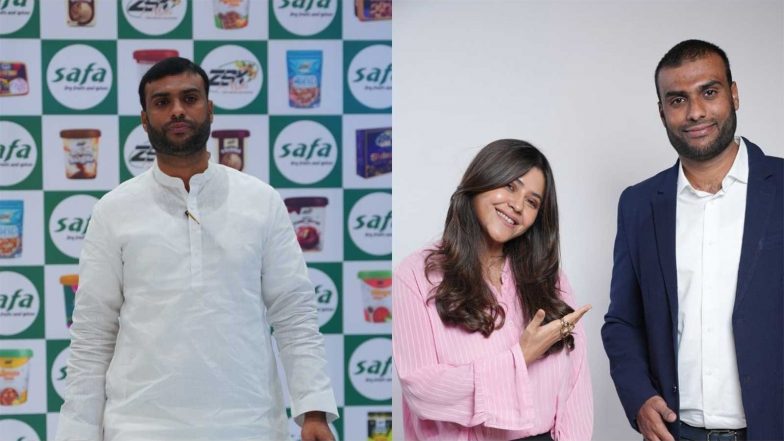 Business News | Founder Zain Warsi, Along with Ekta Kapoor, Faizu & Other Celebrities, Powers ZSK Nuts' Journey from Hyderabad to the World