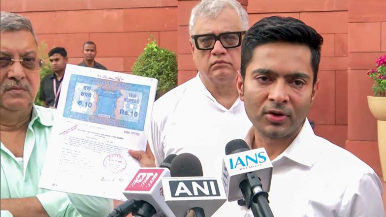 India News | Abhishek Banerjee Confronts Speaker over 20 TMC Rebel MPs as Post-election Mutiny Spills into Lok Sabha