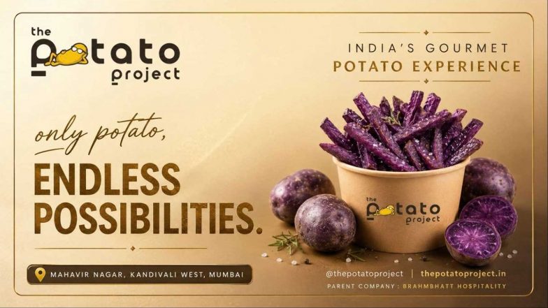Business News | The Potato Project to Launch India's First Gourmet Potato QSR in Mumbai on 31 July 2026