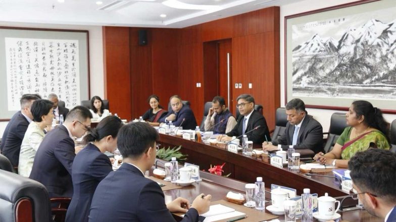 World News | India, China Discuss Ways to Deepen Bilateral Ties, People-to-people Exchanges During Foreign Secretary's Visit