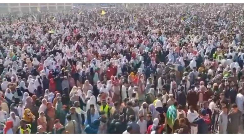 World News | PoJK Protests Intensify as Thousands March Towards Muzaffarabad After Talks Between JAAC, Authorities Fail