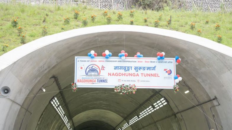 World News | Nepal Inaugurates First Road Tunnel Built with Japanese Loan Assistance After Seven-year Construction