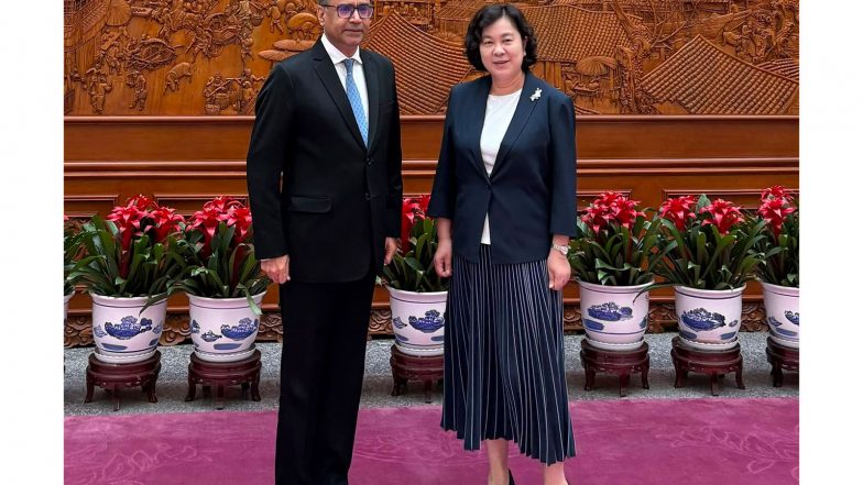 World News | India, China Acknowledge Importance of Peace in Border Areas During Foreign Secy Meeting