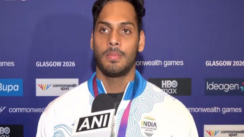 Sports News | 'It's a Mix of Happiness and Sadness': Ajaya Babu Reflects on CWG 2026 Silver After Missing Gold by 1kg