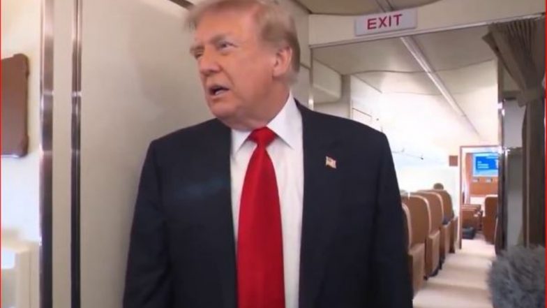 World News | 'Nobody Tells Me What We Should Be Selling': Trump on Netanyahu's Opposition to Proposed F-35 Jet Deal