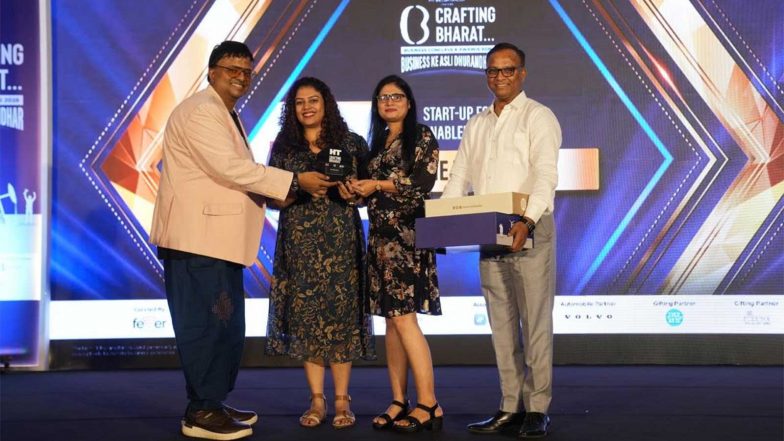 Business News | TiE Mumbai Honoured with 'Start-up Ecosystem Enabler Award' at HT Media's Crafting Bharat Business Conclave & Awards 2026