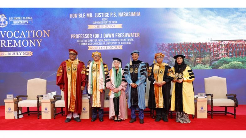 Business News | JGU Hosts 15th Convocation  Celebrates Academic Excellence and Global Leadership