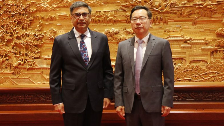 World News | India, China Explore Academic Cooperation as Foreign Secy Misri Visits CPC Party School