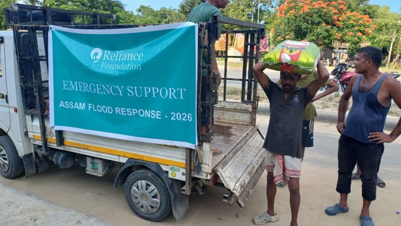 Entertainment News | Reliance Foundation Rolls out Comprehensive Relief Efforts in Flood-hit Upper Assam