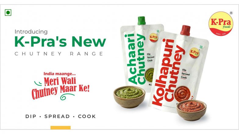 Business News | K-Pra Foods Gives Maharashtra's Legendary Flavours a Contemporary Twist with Its New Chutney Range