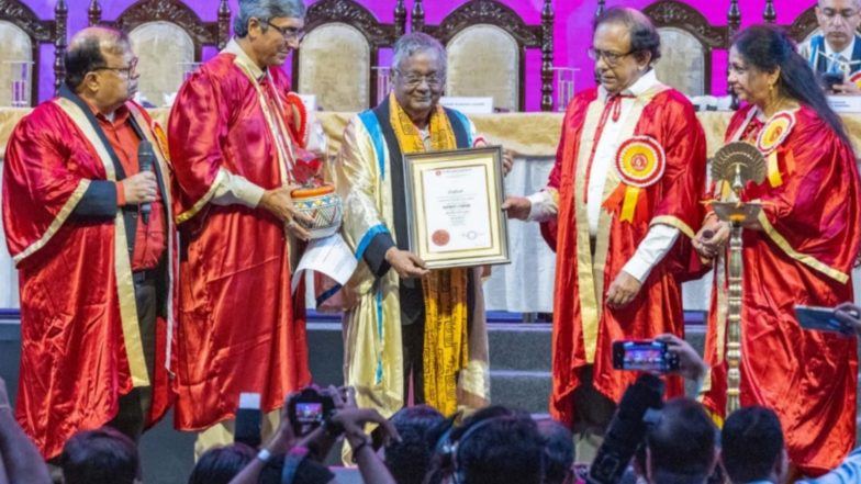Business News | Techno India Group Confers Honorary Doctorate on Infinity Group CMD Ravindra Chamaria
