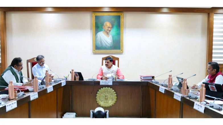 India News | MP Cabinet Approves Rs 2,480 Crore for Infrastructure Expansion, Irrigation, Sports and Welfare Schemes