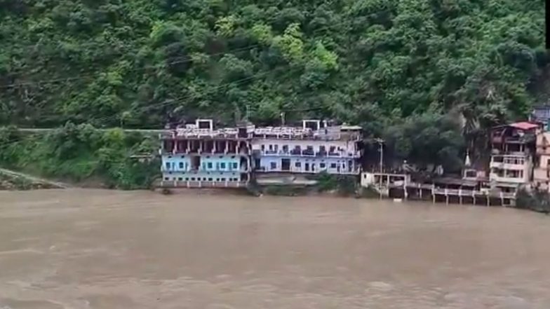 India News | Alaknanda, Mandakini Rivers Cross Warning Levels in Rudraprayag Amid Heavy Rainfall; High Alert Issued