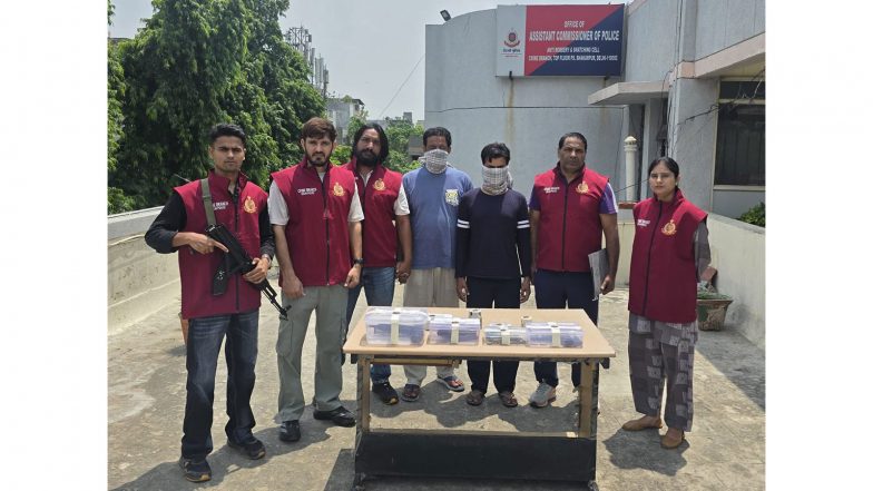 India News | Delhi Police Arrests Two More Operatives in ISI-linked Transnational Arms Trafficking and Terror Module Case