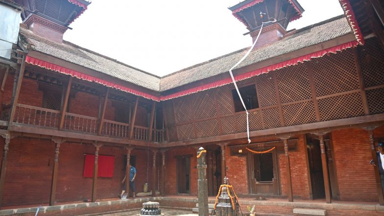 World News | India, Nepal Jointly Inaugurate Restored Gusthal Mahavihar in Lalitpur