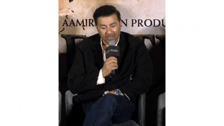 Entertainment News | My Grandparents Told Partition Stories Which Were Very Emotional:  Sunny Deol at 'Batwara 1947' Trailer Launch