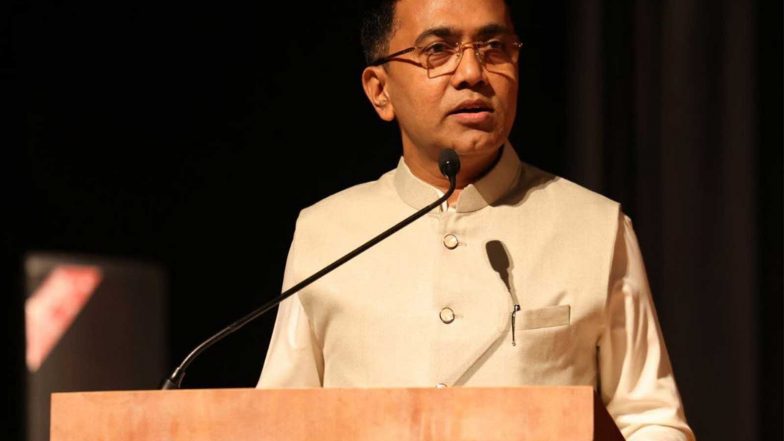 India News | Goa CM Pramod Sawant Urges Students to Look Beyond Textbooks, Embrace Innovation