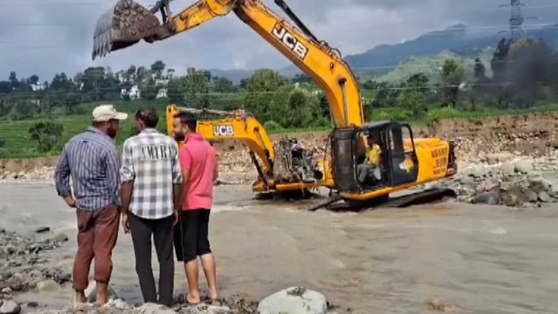 India News | Flash Floods Damage Water and Power Infrastructure in J&K's Rajouri, Floodwater Enters People's Homes