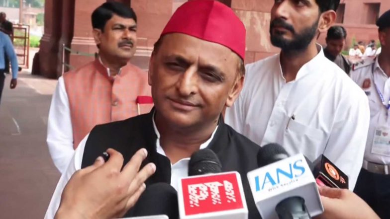 India News | 'When Govt Itself is Involved, What Can You Expect from Law?': Akhilesh Yadav; Alleges Paper Leaks Peaked Under BJP Govt
