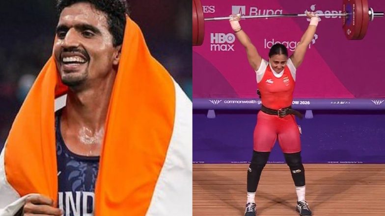 Sports News | CWG 2026: LS Speaker Om Birla Congratulates Harjinder Kaur, Gulveer Singh on Winning Silver Medals