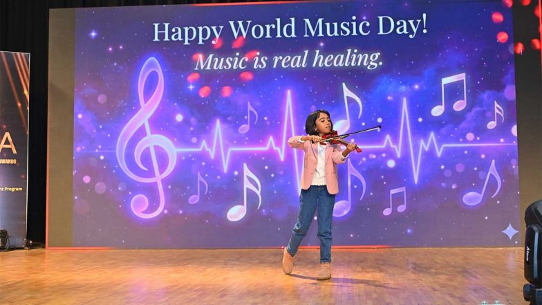 Business News | Young Musician, Youngest Violinist: Victoria Isaac Named Outstanding Artist at the South India Women Achievers Awards 2026
