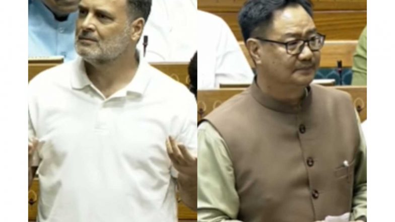 India News | Rahul Gandhi Draws Amit Shah into Debate over Police Action on Protests; BJP Hits Back, LS Adjourned