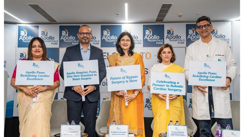 Business News | Apollo Hospitals Pune Performs Its First Robotic-Assisted Coronary Artery Bypass Surgery