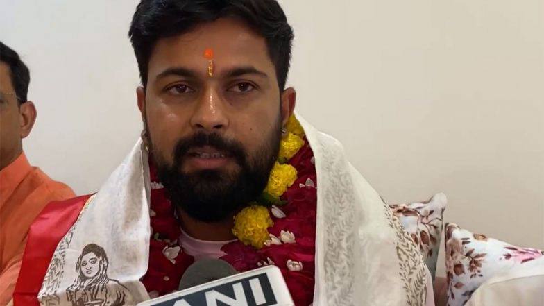 Sports News | 'Will Try to Take Indore's Name Higher': Saransh Jain After Maiden India Test Call-up