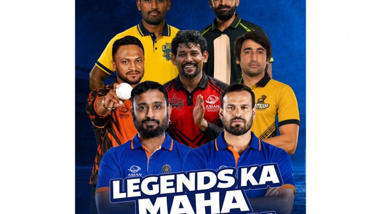 Sports News | Sri Lankan Lions to Face Afghanistan Pathans in Asian Legends League Season 2 Opener on July 30