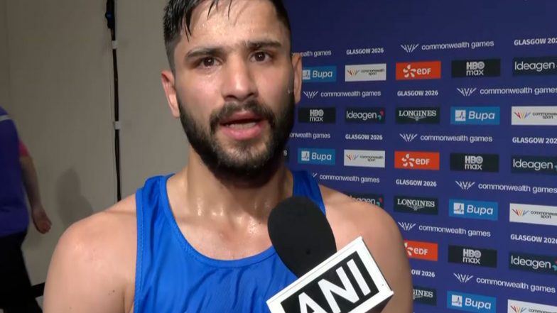 Sports News | CWG 2026: Sachin Siwach, Ankush, Narender Berwal Eye Gold After Securing Boxing Semifinals Berths