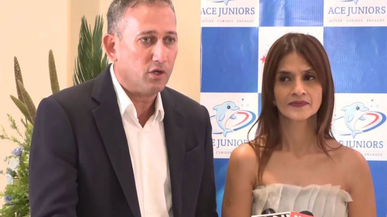 Sports News | Former Indian Cricketer Ajit Agarkar, Wife Fatema Launch Learning Initiative 'Ace Juniors'