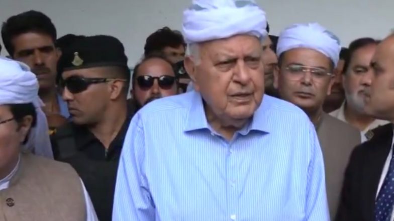 India News | Farooq Abdullah Urges UN Human Rights Commission to Visit PoJK, Assess Difficulties Faced by People