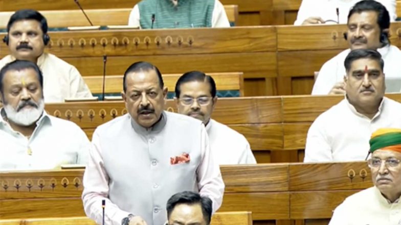 India News | Lok Sabha Passes Public Examinations Amendment Bill, 2026;  Jitendra Singh Says Move Will Strengthen Legal Framework to Curb Examination Malpractices