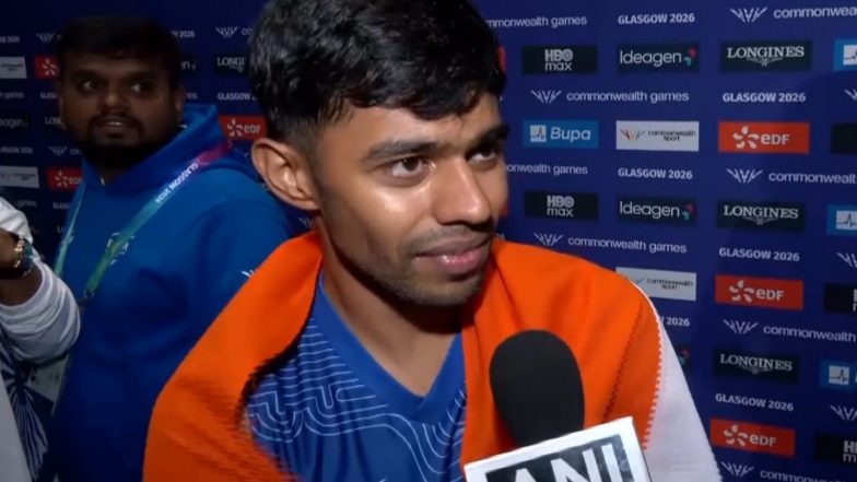 Sports News | CWG 2026: Basil Dedicates Maiden International Medal to Family After Historic T47 100m Silver