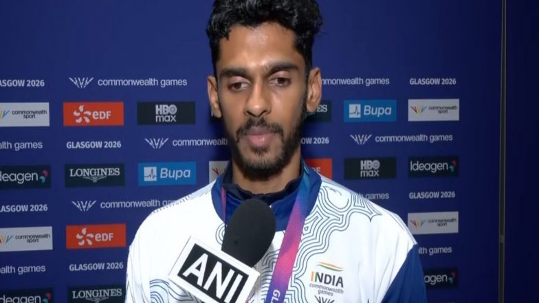 Sports News | CWG 2026: 'Happy with Silver but Not Satisfied,' Says Murali Sreeshankar After Silver in Long Jump