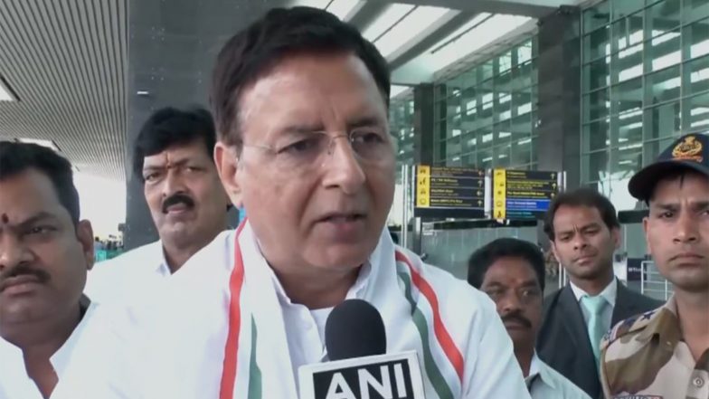 India News | Congress MP Randeep Surjewala Submits Notice in Rajya Sabha Seeking Urgent Discussion on Alleged Ram Temple Donation Theft