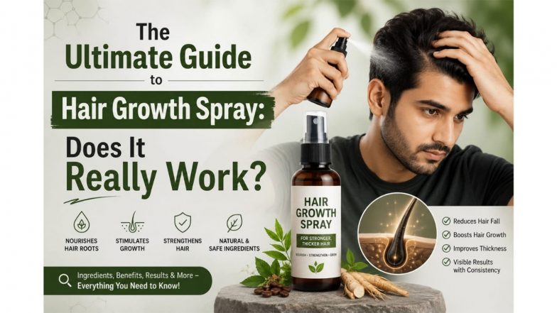 Business News | The Ultimate Guide to Hair Growth Spray: Does It Really Work?