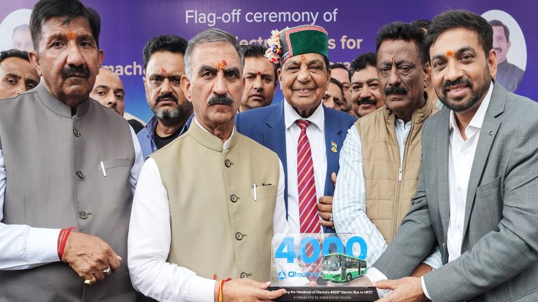 Business News | Olectra Becomes India's First Company to Deploy 4,000 Electric Buses on Indian Roads
