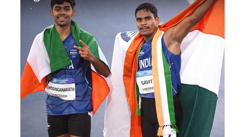 Sports News | PM Modi Congratulates Gavit, Basil and Sreeshankar for Historic CWG 2026 Medals